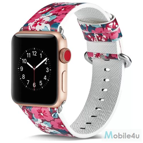 XPRO™ Apple Watch mintás bőr szíj F2 42mm / 44mm / 45mm / 49mm