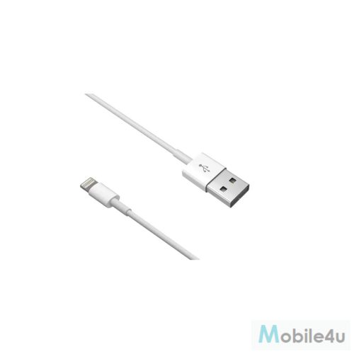 Devia USB To Lightning Kábel Fehér 1M