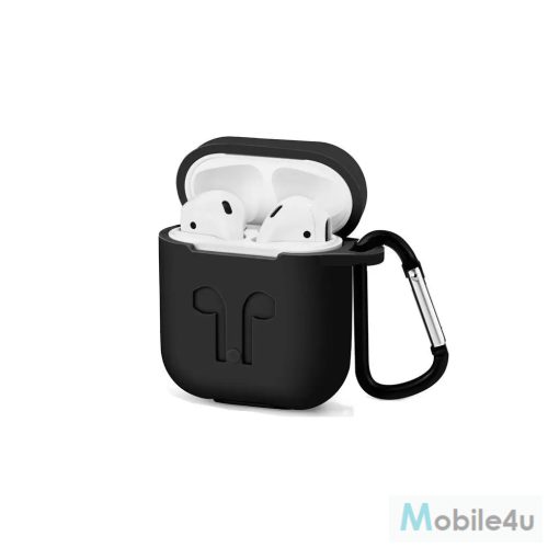 XPRO™ Apple Airpods szilikon tok. Fekete