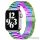 XPRO™ Apple Watch rozsdamentes vastag acél szíj szivárvány 38mm / 40mm / 41mm