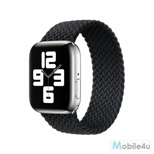 XPRO™ Apple Watch fonott körpánt szíj fekete 42mm / 44mm / 45mm / 49mm M méret