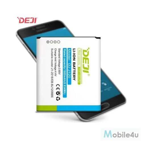 Deji Samsung EB-BJ120CBE akkumulátor Samsung Galaxy J1 (2016) készülékhez 1800mAh