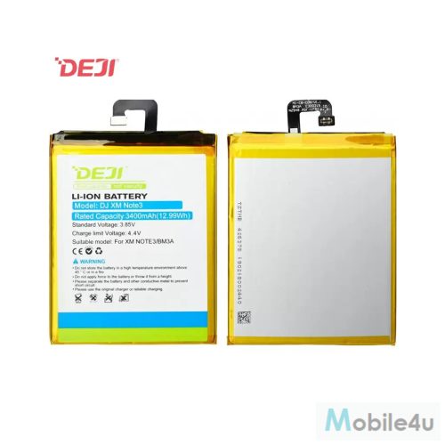 Deji Xiaomi BM3A akkumulátor Xiaomi Mi Note 3 készülékhez 3500mAh