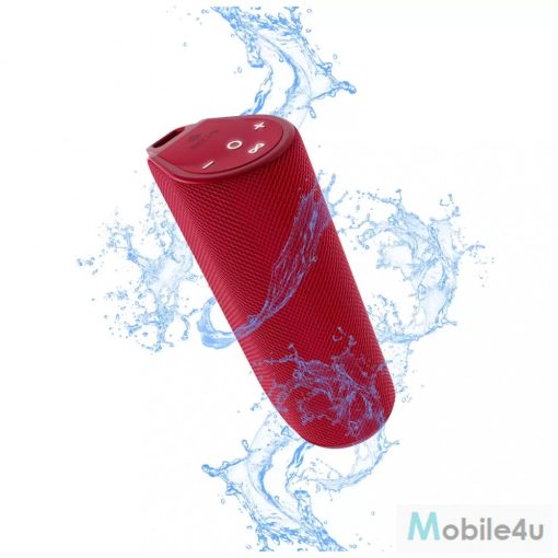 NGS Roller Reef piros Bluetooth hangszóró IP67, BT, 20w, USB / TF / AUX IN, TWS