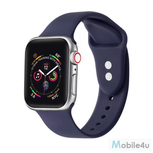 XPRO™ Apple Watch szilikon sport szíj Sötétkék 38mm / 40mm / 41mm