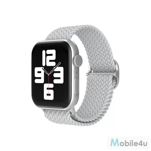 XPRO™ Apple Watch szőtt szövet körpánt Fehér 38mm/40mm/41mm