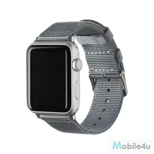 XPRO™ Apple Watch szőtt műanyag szíj Szürke 38mm/40mm/41mm