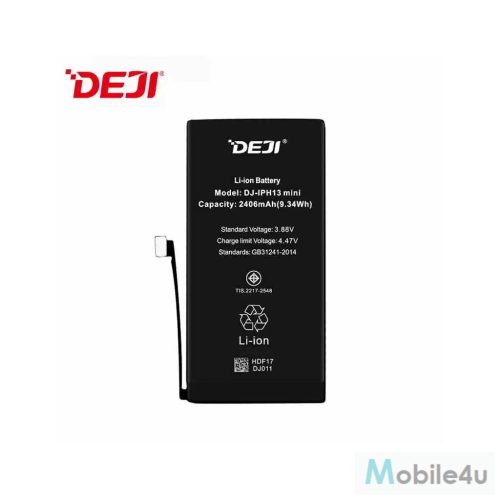 Deji iPhone 13 Mini kompatibilis akkumulátor 2406mAh