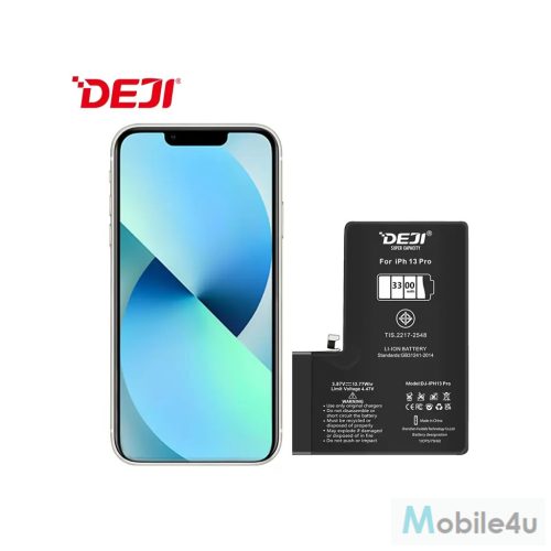 Deji iPhone 13 Pro kompatibilis, magasabb kapacitású akkumulátor 3300mAh