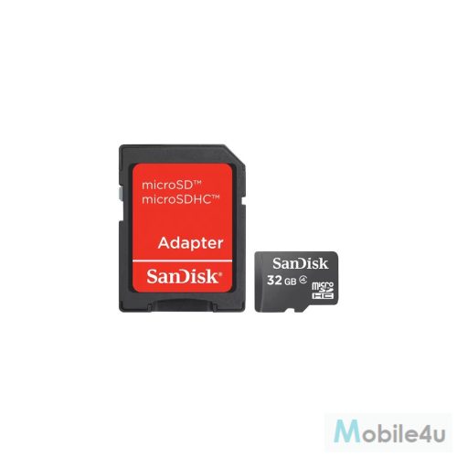 SanDisk SDSDQM032GB35A 32 GB Class 4 microSDHC - Class 4-1 Card