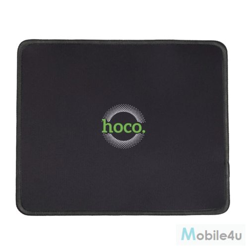 Hoco Egér Pad Smooth (GM20) Gumi és Textil, 200 x 240 x 2mm - Fekete