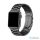 XPRO™ Apple Watch rozsdamentes acél szíj fekete 42mm / 44mm / 45mm / 49mm