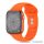 Tech-Protect SILICONE óraszíj narancssárga, Apple Watch 40mm / 41mm / 42mm készülékhez