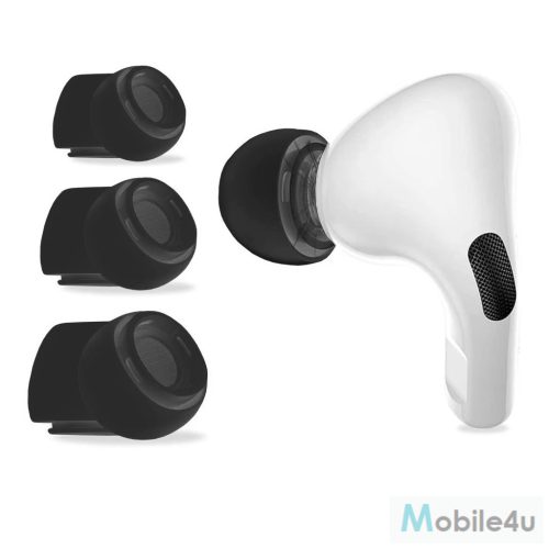 Tech-Protect Ear Tip Fülpárna 3db Apple AirPods Pro 1 / 2 készülékhez Fekete