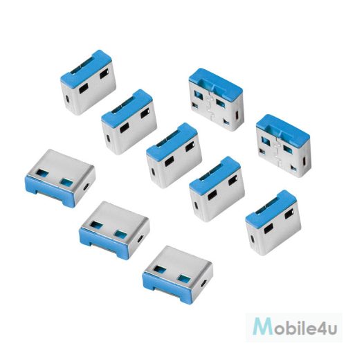 Logilink USB-A port blokkoló (10x zár)