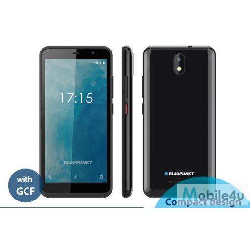 Blaupunkt SM05 dual SIM, GCF tanúsítványú, mobiltelefon készülék,fekete (BLAUPUNKT-SM05-FEK )
