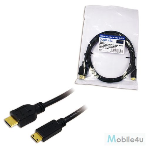 Logilink HDMI   Mini HDMI átalakító kábel 1,5M