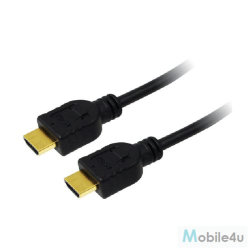 LogiLink HDMI Kábel 1.4, 2x HDMI apa, fekete, 10m