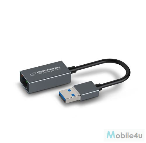 ESPERANZA GIGABIT ETHERNET 1000 MBPS ADAPTER USB 3.0-RJ45 ENA101