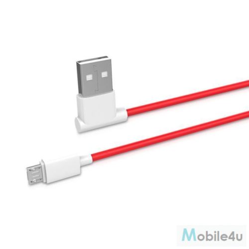 Hoco UPM10 L alakú töltőkábel Micro USB-hez, piros