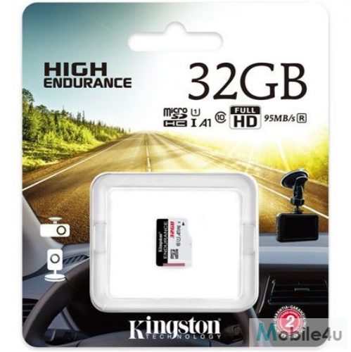 Kingston 32GB Endurance Class 10 UHS-1 microSDXC