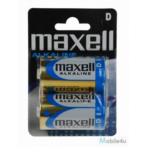 Maxell LR20x2 alkáli elem góliát