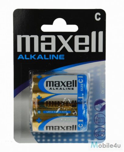 Maxell LR14x2 alkáli elem baby