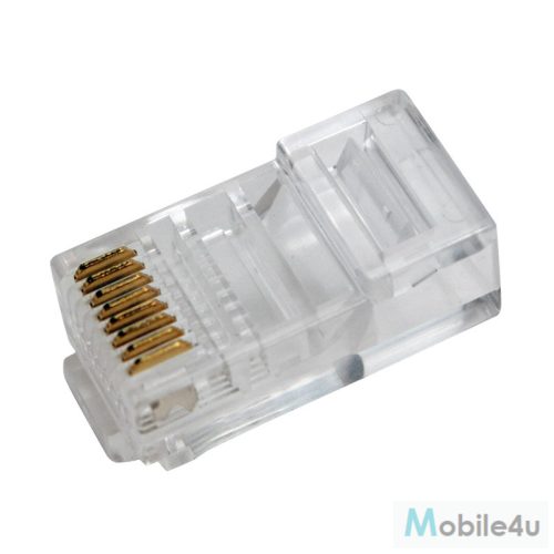 LogiLink RJ45 elemes csatlakozódugasz, árnyékolatlan 100db