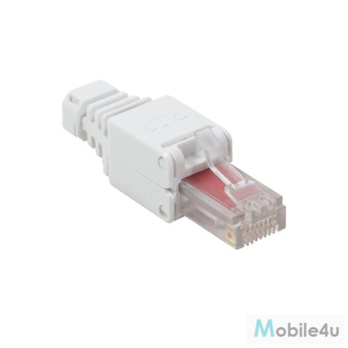 Logilink RJ45 moduláris csatlakozó, Cat.6, árnyékolatlan, szerszám nélküli összeszerelés