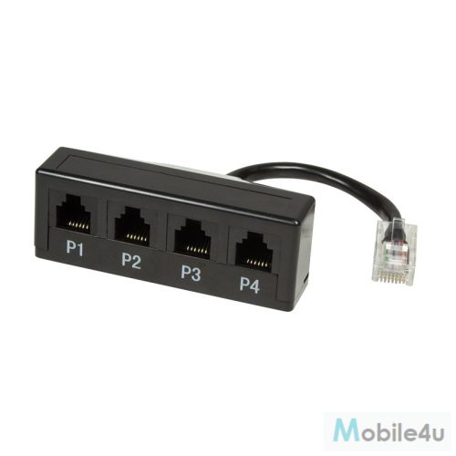 Logilink Passzív elosztó telefonokhoz, RJ45 - 4 x RJ11