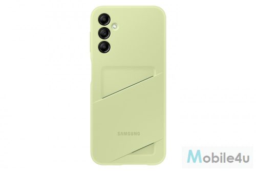 Samsung Galaxy A14 5G kártyatartós tok, Lime