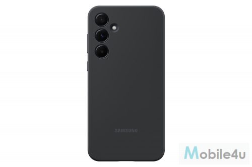 Samsung Galaxy A55 5G szilikon védőtok, Fekete