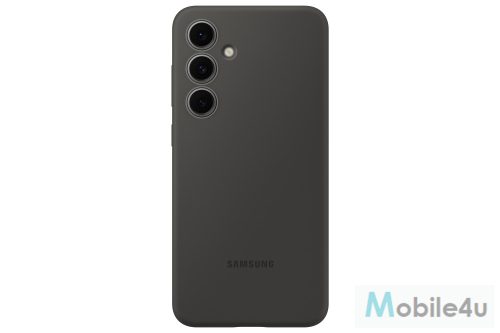 Samsung S24 FE szilikon védőtok, Fekete