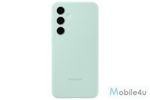 Samsung S24 FE szilikon védőtok, Menta