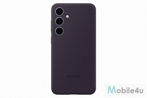 Samsung Galaxy S24 szilikon tok, Sötét lila