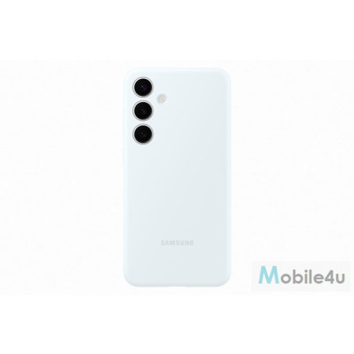Samsung Galaxy S24 Plus szilikon tok, Fehér