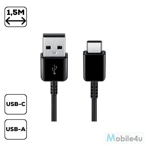 Samsung Type-C 2.0 USB kábel, 1.5 m, Fekete