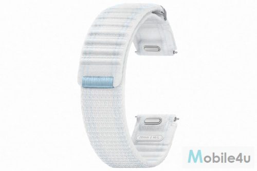 Samsung Watch 7 szövet szíj (M/L), Fehér homok