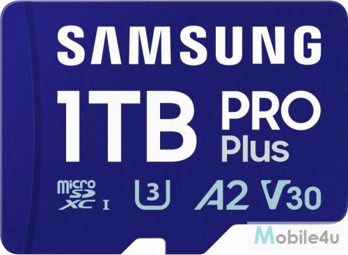 Samsung Pro Plus microSD kártya R180/W130, 1TB