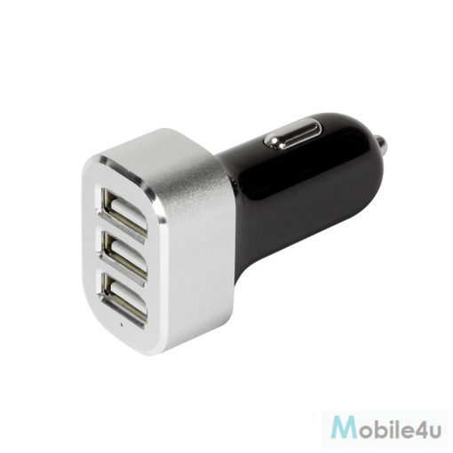 LogiLink autós töltő 5,1A-s 3 portos USB