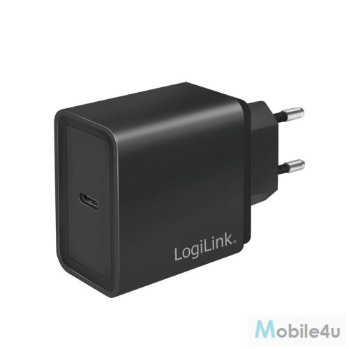 Logilink USB hálózati adapter, 1x USB-C port (PD), 18 W