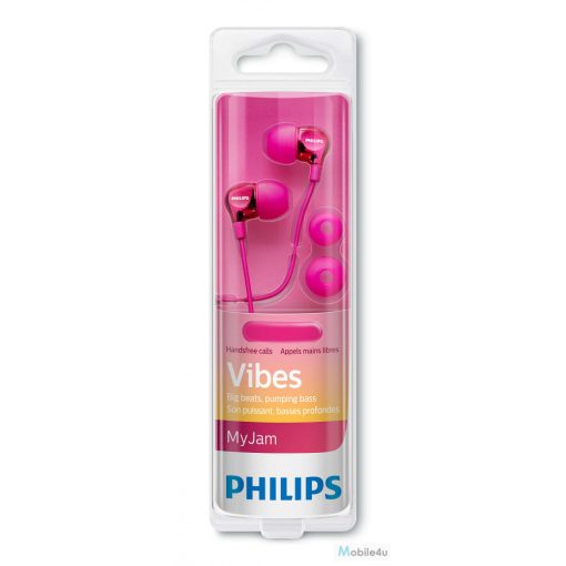 Philips SHE3705 fülhallgató rózsaszín