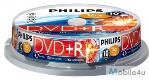 Philips DVD+R47CBx10 Hengeres