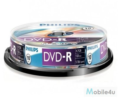 Philips DVD-R47CBx10 Hengeres