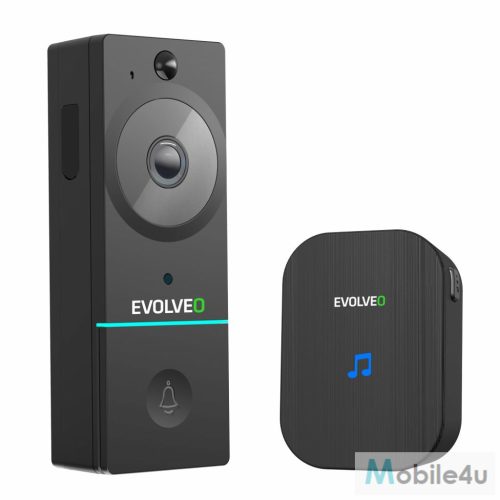 EVOLVEO Ringo RELAY - WiFi videó kapucsengő kapunyitóval + kapucsengő aljzatra