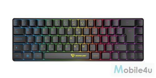 Silverline KB68 gamer billentyűzet RGB magyar nyelvű