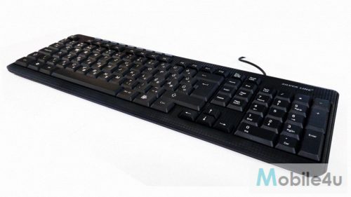 SilverLine KB-MM818 multimédiás billentyűzet fekete