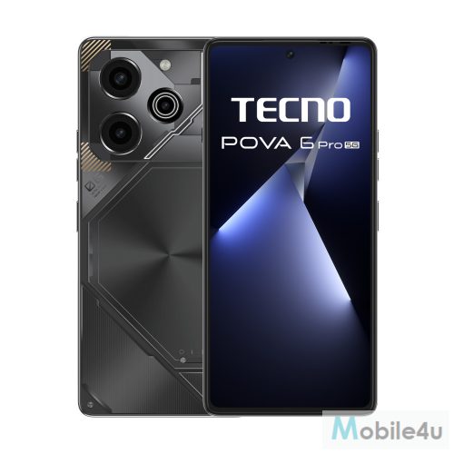 Tecno Pova 6 Pro 5G Meteorit szürke 12+256 GB mobiltelefon