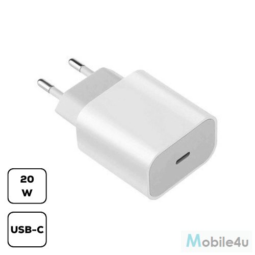 XIAOMI Mi 20W Charger USB Type-C fali töltő, fehér BHR4927GL