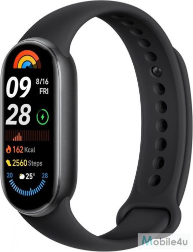 Xiaomi Smart Band 9 aktivitásmérő, fekete BHR8337